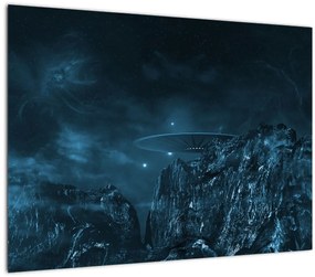 Obraz - Mimozemská misia (70x50 cm)