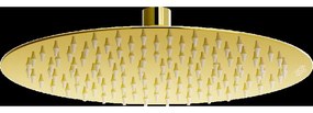 Mexen dažďová sprcha slim 25 cm, zlatá - 79225-50