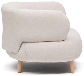 Béžové ženilkové kreslo Luisa – Kave Home