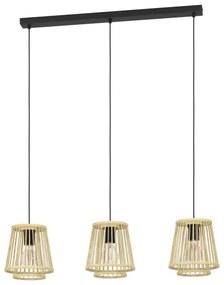 Eglo 43853 - Luster na lanku HYKEHAM 3xE27/40W/230V