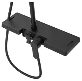 REA-P0636 - Sprchová súprava BRAVO matná čierna