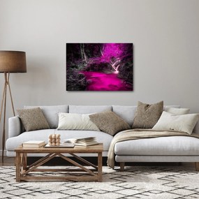 Obraz - Ružový les (70x50 cm)