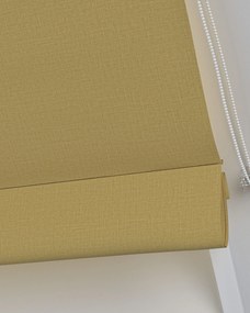 Roleta na strešné okno Rimini farba produktu žltá látka zapletaná, zatemňovacia