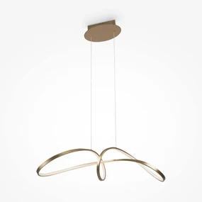 Závesné svietidlo MAYTONI CURVE MOD156PL-L52G4K