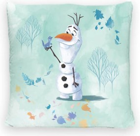 Carbotex DETSKÁ DEKORAČNÁ OBLIEČKA NA VANKÚŠ FROZEN 40X40 CM VZOROVANÁ