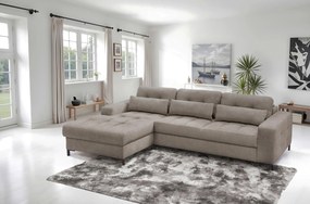 XXXLutz ROHOVÁ SEDAČKA, textil, svetlohnedá MID.YOU - Sedačky - 000694007901