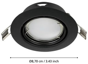 Eglo 900752 - SADA 3x LED Podhľadové svietidlo PENETO 1xGU10/4,6W/230V