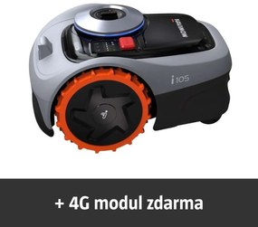 Segway Segway Robotická kosačka i105E RTK+VISION, 2,55 Ah, Li-Ion, 1akumulátor, šírka strihu: 18 cm