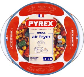 Pyrex Sklenená zapekacia misa okrúhla 2,3 l, 26 x 23 x 8 cm, 2,3 l