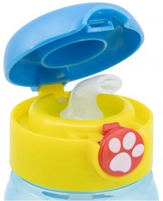 Plastová fľaša na pitie so slamkou a viečkom Tlapková patrola - Paw Patrol - 510 ml