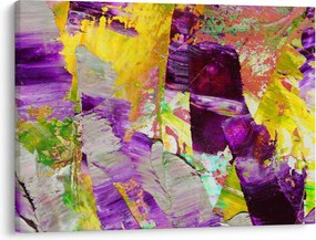 Obraz abstrakcie - maľba (70x50 cm)