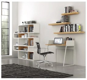 Svetlohnedá polička TemaHome Balda, šírka 120 cm