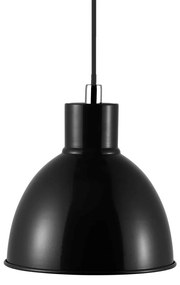 POP | dizajnové závesné svietidlo s kovovým tienidlom Farba: Čierna