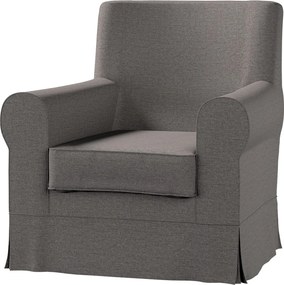 Poťah na kreslo Ektorp Jennylund farba produktu sivá látka zapletaná