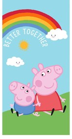 Bavlnená detská osuška 70x140 cm Peppa Pig – Jerry Fabrics