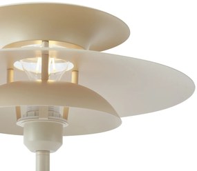 Retro stolná lampa béžová oceľ 45cm - Pauly
