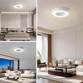 BRILAGI - stmievateľné stropné svietidlo LUMIX LED/48 W/230 V 3000–6000 K biela, priemer 50 cm + diaľkové ovládanie