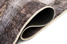 TA Koberec Y-272A FLANNEL PRINTED Sivý (flanelový) Obdĺžnikový Rozmer: 120x170 cm