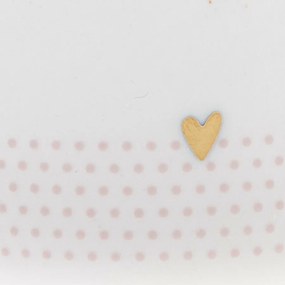 Porcelánový hrnček Zlaté srdiečko 100 ml