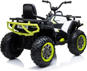 LEAN CARS Elektrická štvorkolka XMX607 LED biela