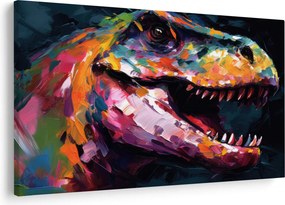 Obraz - Dinosaurus, maľba (90x60 cm)