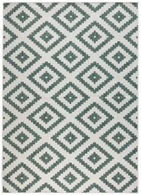 Hanse Home, Kusový koberec Twin-Wendeteppiche 103131 grün creme – na von aj na doma, 240x340, zelená, chodba / predsieň