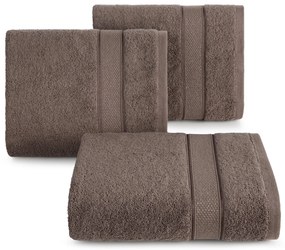 BAVLNENÝ UTERÁK LIANA SADA 3KS 70X140 CM SVETLOHNEDÁ