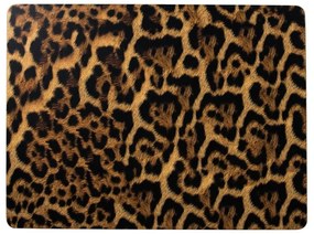 Pevné korkové prestieranie s motívom leopardej kože (4ks) - 30 * 40 * 0,4 cm