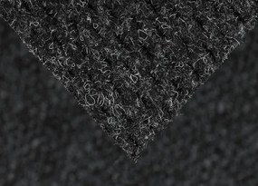 Koberce Breno Metrážny koberec REWIND 900 Braille 2190, šíře role 400 cm, čierna