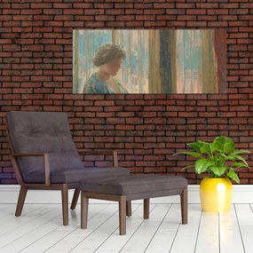 Obraz - Childe Hassam, The New York Window, reprodukcia (120x50 cm)