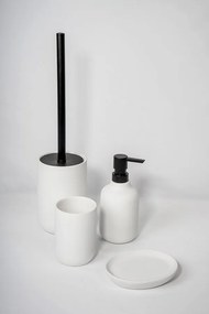 Sapho Sapho, CHLOÉ WC kefa na postavenie, biela mat, CH028