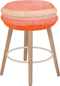 XXXLutz TABURETKA, drevo, kov, plast, textil, papier, 29/42 cm Ambia Home - Kreslá - 005711028502