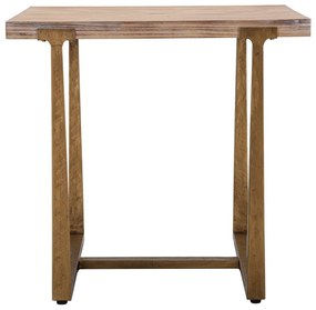 Jedálenský stôl v prírodnej farbe 80x80 cm Ankara – Mauro Ferretti