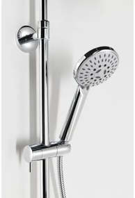 Aqualine - Sprchová súprava s batériou FARRAO lesklý chróm