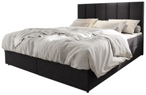 Čalúnená posteľ boxspring MERIL, 160x200, sawana 05