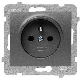 Zásuvka GP-1DZ/M.GR Sigma