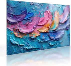 Sklenený obraz - Olejomaľba (70x50 cm)