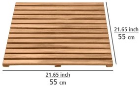 WENKO 25522100 - Rohož ACACIA 55x55 cm hnedá