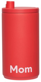 DESIGN LETTERS Termo hrnček Mom Red 350 ml