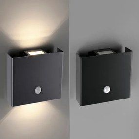 JUST LIGHT. 19471-18 - LED Vonk. svietidlo so senz. 2xLED/1,25W/3,7V 4400mAh IP44