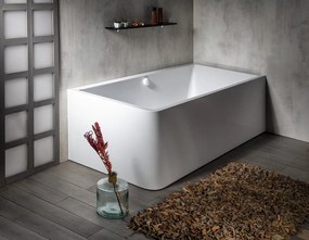 Polysan Polysan, CASCATA R MONOLITH obdĺžniková vaňa 180x80x60cm, kaskáda nerez, 73836MR.100