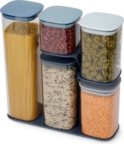 Dózy v súprave 5 ks na potraviny Podium – Joseph Joseph