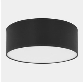 Stropné svietidlo RONDO 4xE27/15W/230V pr. 45 cm čierna