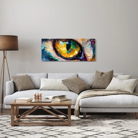 Obraz - Maľba mačacieho oka (120x50 cm)