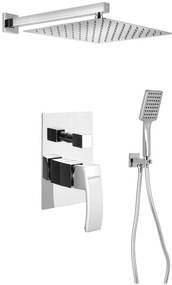 Sapho Sapho, GINKO podomietkový sprchový set s pákovou batériou, 2 výstupy, chróm, 1101-42-23