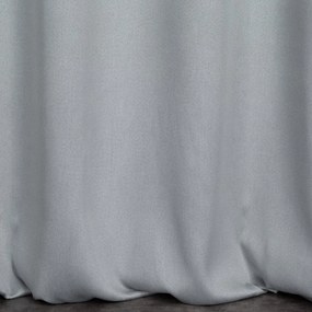 ZATEMŇOVACÍ ZÁVES NA KRÚŽKOCH CARLO 135X250 CM STRIEBORNÁ