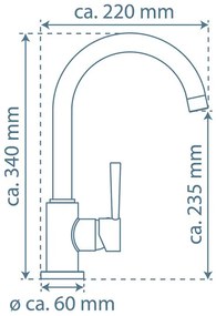 Schütte Kuchynská batéria Cornwall (čierna)  (100335838)