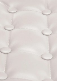 Stolička Dublin lounger - Biela