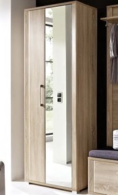 Skriňa so zrkadlom Go, dub sonoma