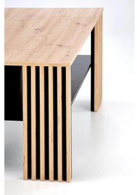 Konferenčný stolík Femme (dub artisan + čierna). Vlastná spoľahlivá doprava až k Vám domov. 1092442